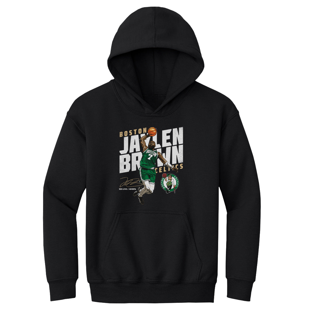 Jaylen Brown Boston Celtics Slant WHT