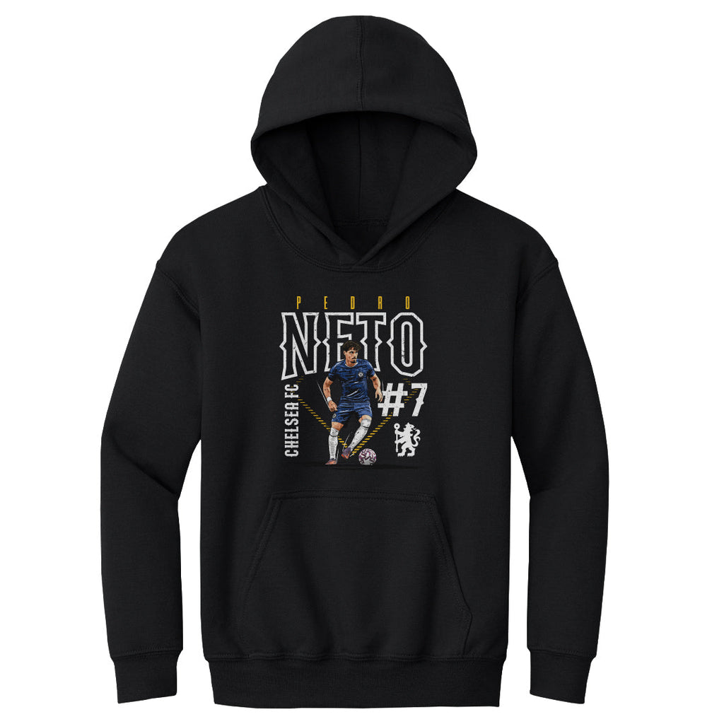 Pedro Neto Chelsea FC Outline Number WHT