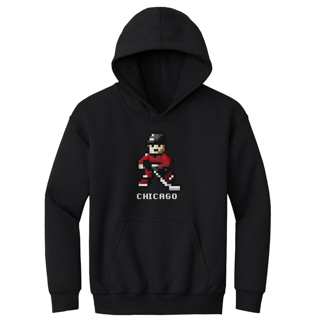 Chicago Hockey 8-bit WHT