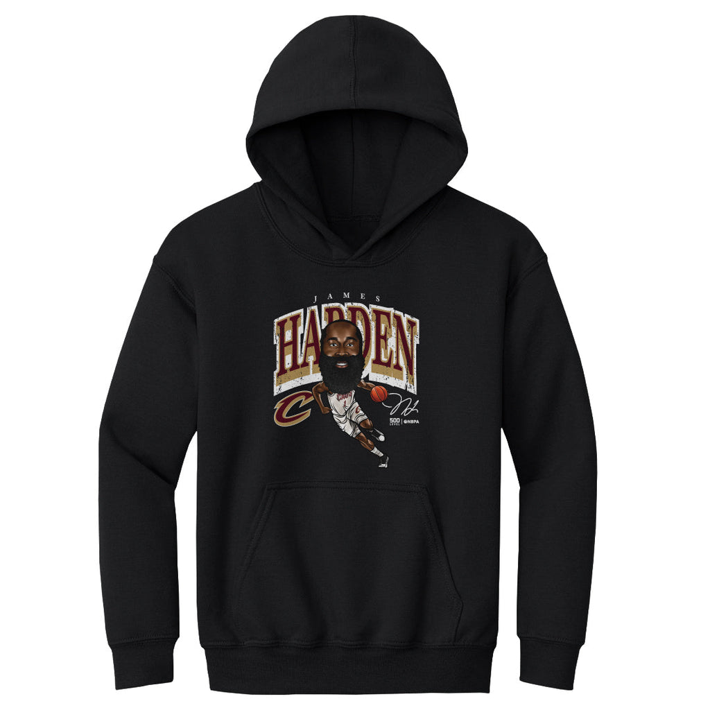 James Harden Cleveland Cavaliers Cartoon WHT