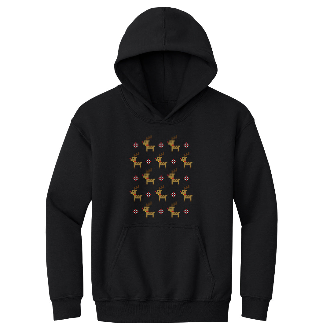 Christmas 8-bit Reindeer WHT