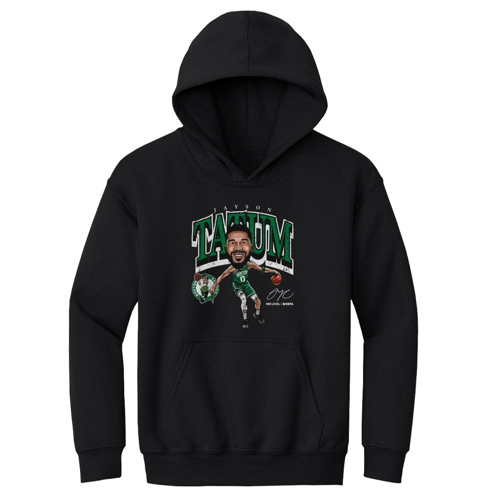 Jayson Tatum Boston Celtics Cartoon WHT