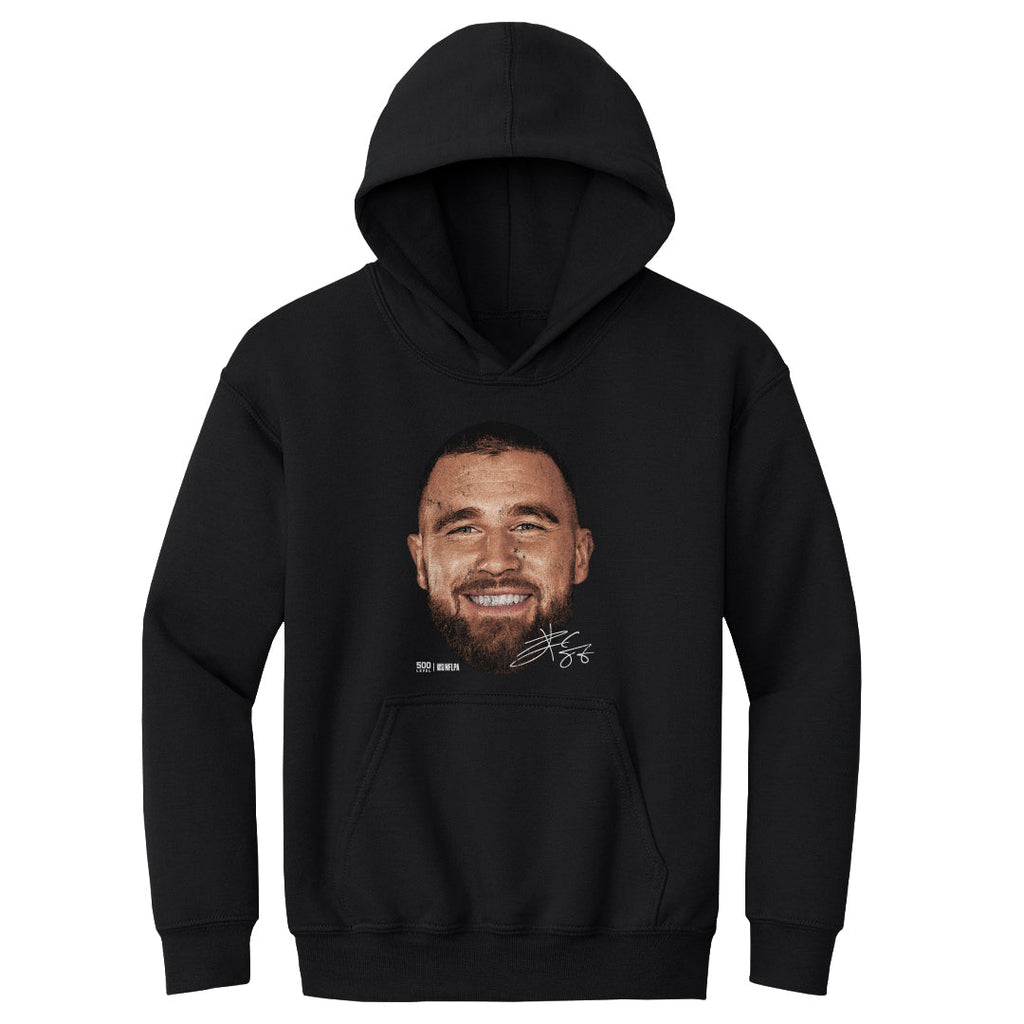 Travis Kelce Kansas City Vintage Head WHT