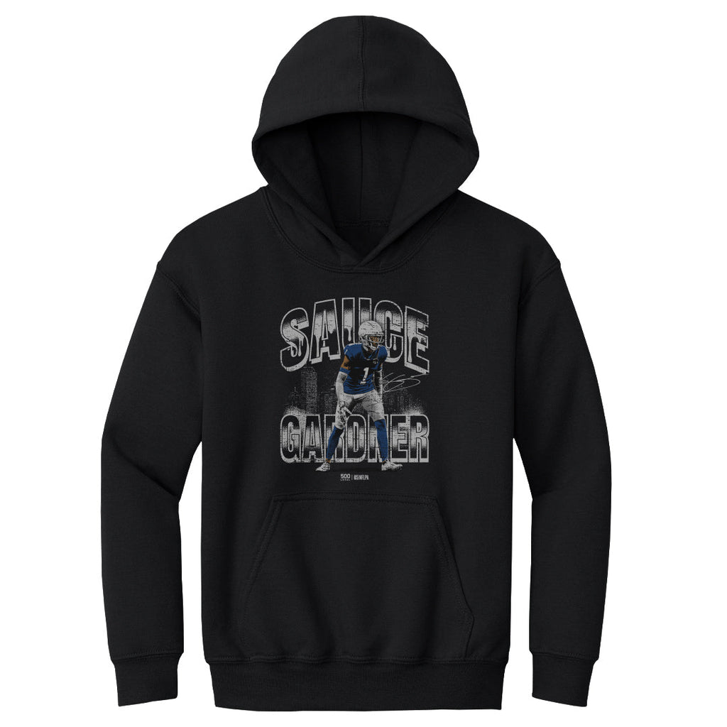 Sauce Gardner Indianapolis Skyline WHT