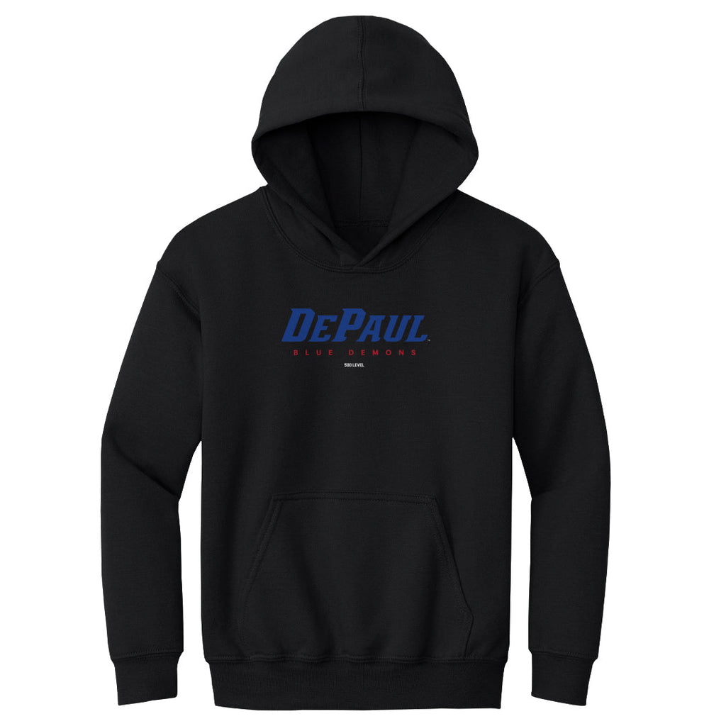 DePaul Blue Demons Wordmark Blue Demons WHT