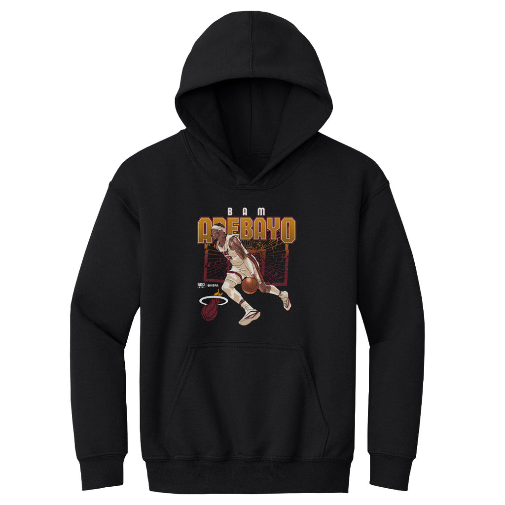 Bam Adebayo Miami Heat Shattered WHT