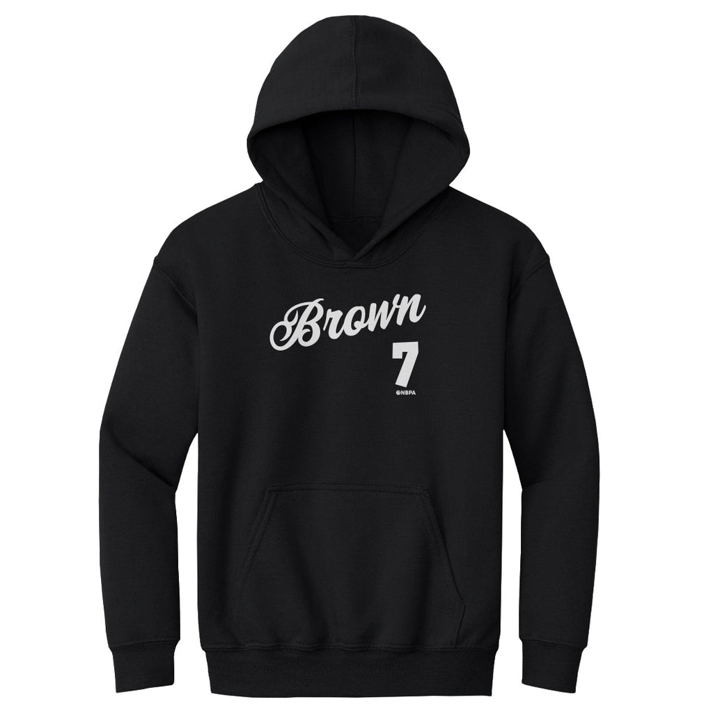 Jaylen Brown Boston Script WHT