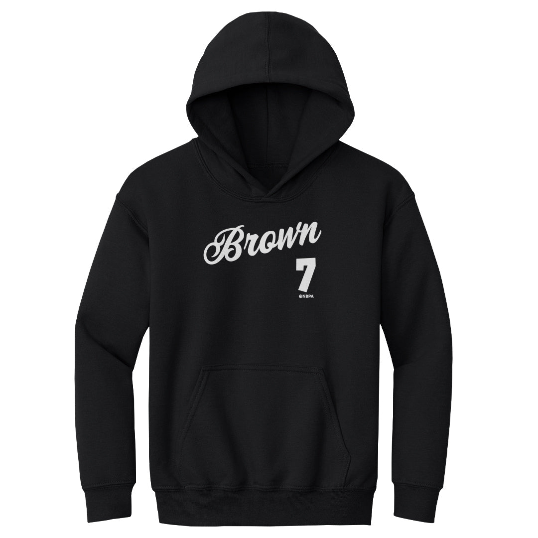 Jaylen Brown Boston Script WHT