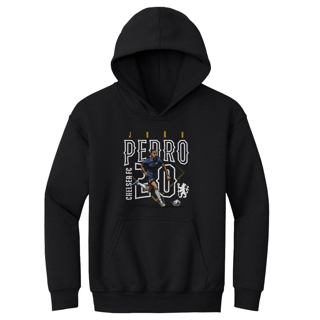 Joao Pedro Chelsea FC Outline Number WHT