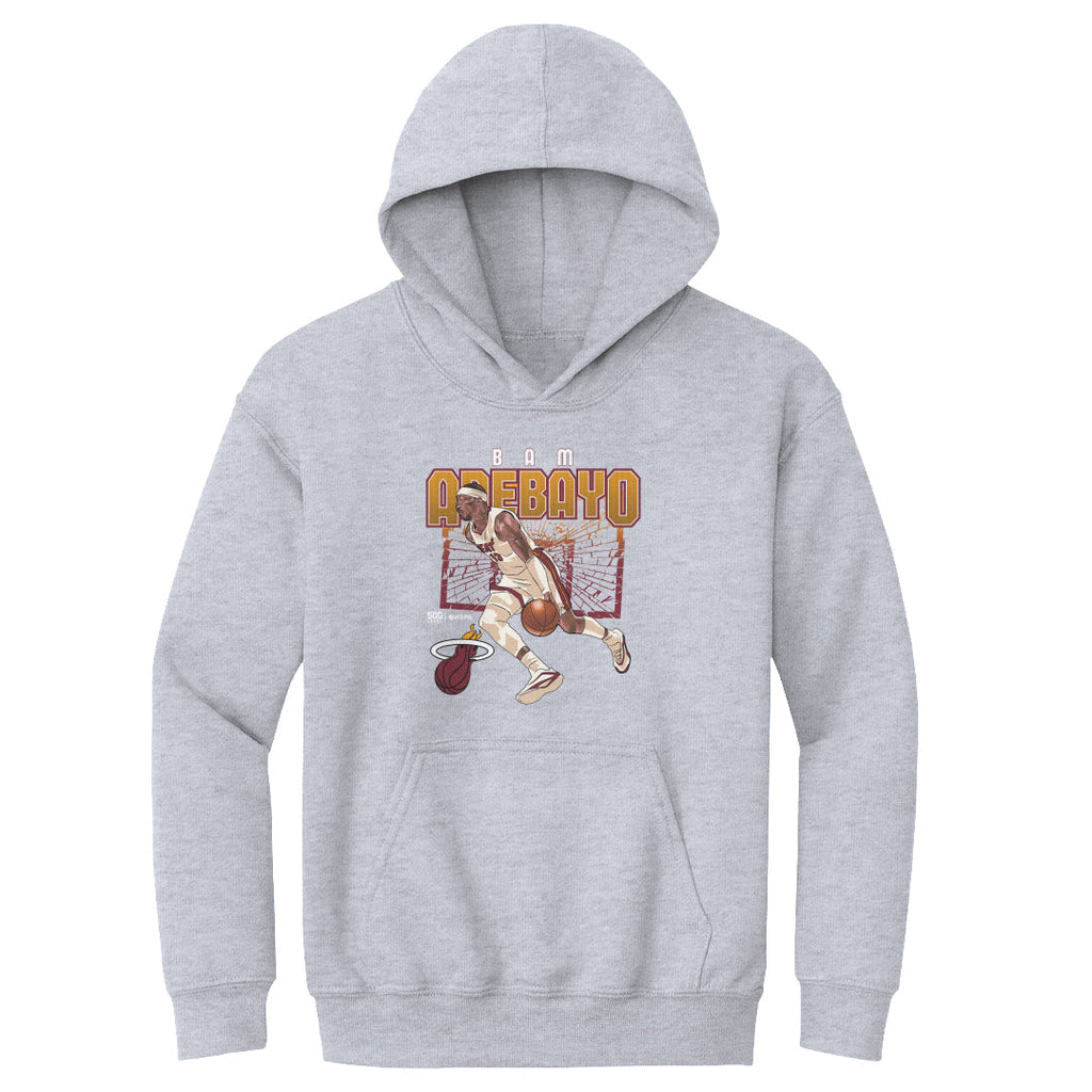 Bam Adebayo Miami Heat Shattered WHT