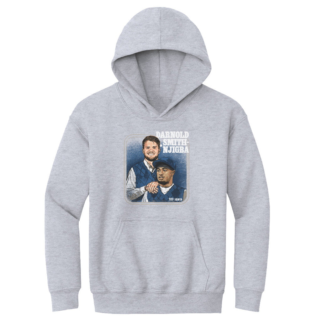 Sam Darnold & Jaxon Smith-Njigba Seattle Step Brothers WHT
