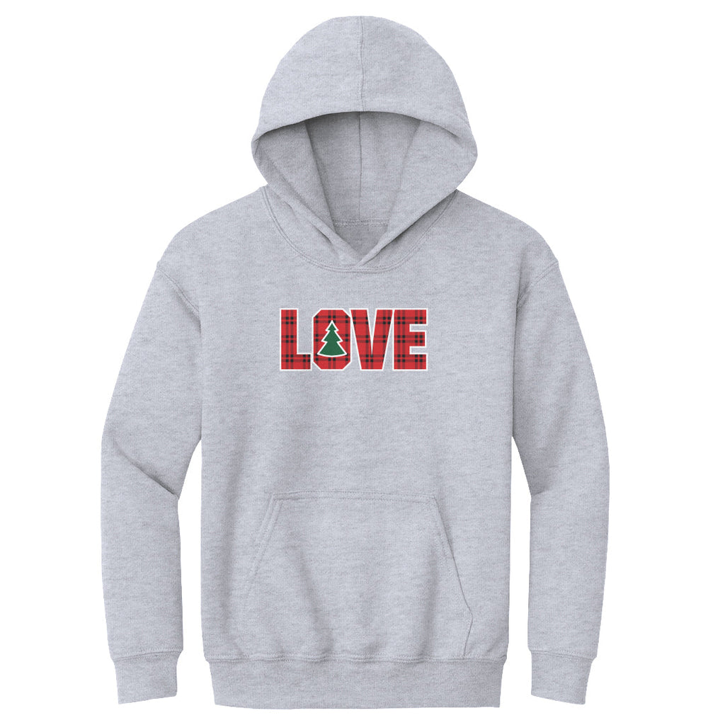 Christmas LOVE Christmas Plaid WHT