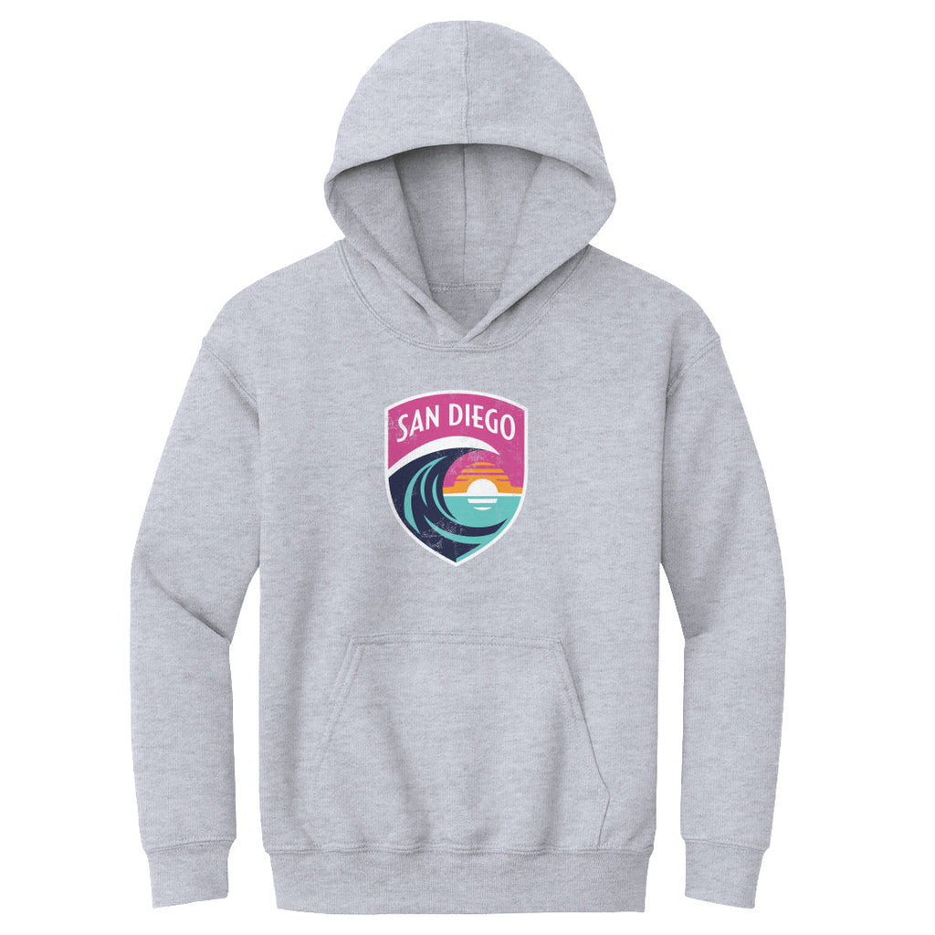 San Diego Wave FC Vintage Primary Logo WHT