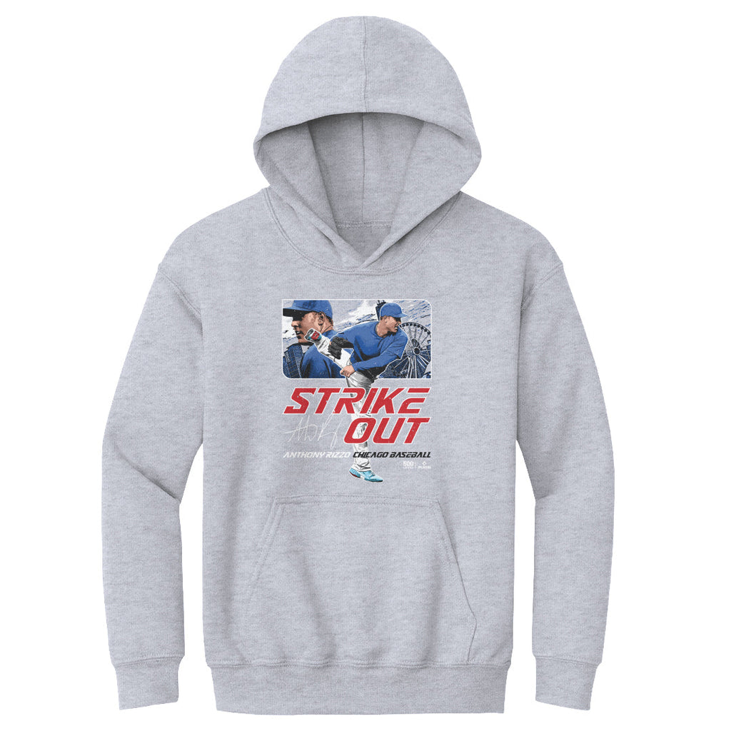 Anthony Rizzo Chicago C Strikeout WHT