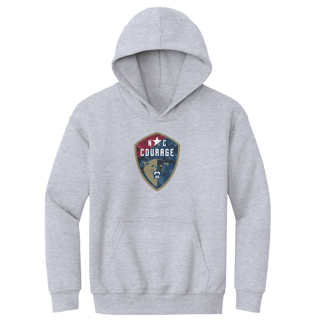 North Carolina Courage Camo Logo WHT