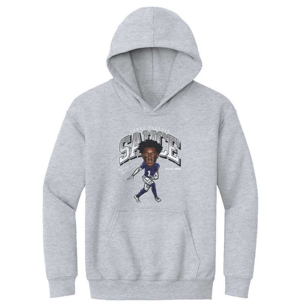 Sauce Gardner Indianapolis Cartoon WHT