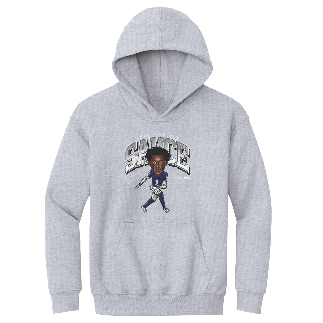 Sauce Gardner Indianapolis Cartoon WHT