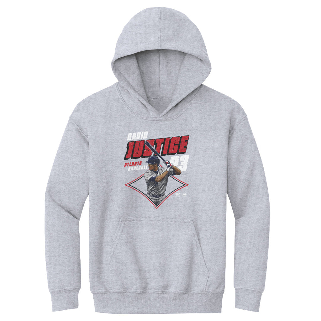 David Justice Atlanta Diamond WHT