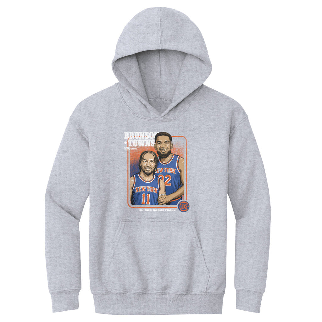 Jalen Brunson & Karl-Anthony Towns New York Knicks Step Brothers WHT