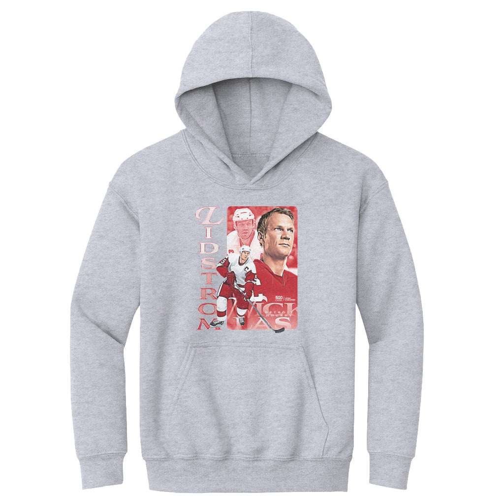 Nicklas Lidstrom Detroit Vintage WHT