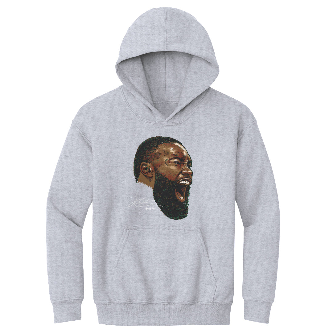 Jaylen Brown Scream WHT