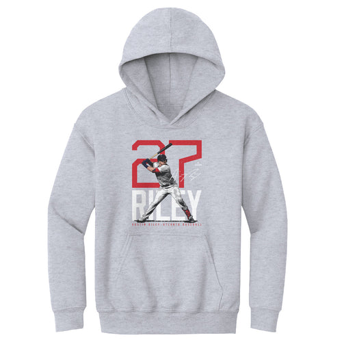 Austin Riley Atlanta Bold Number WHT