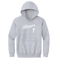 Jaylen Brown Boston Script WHT