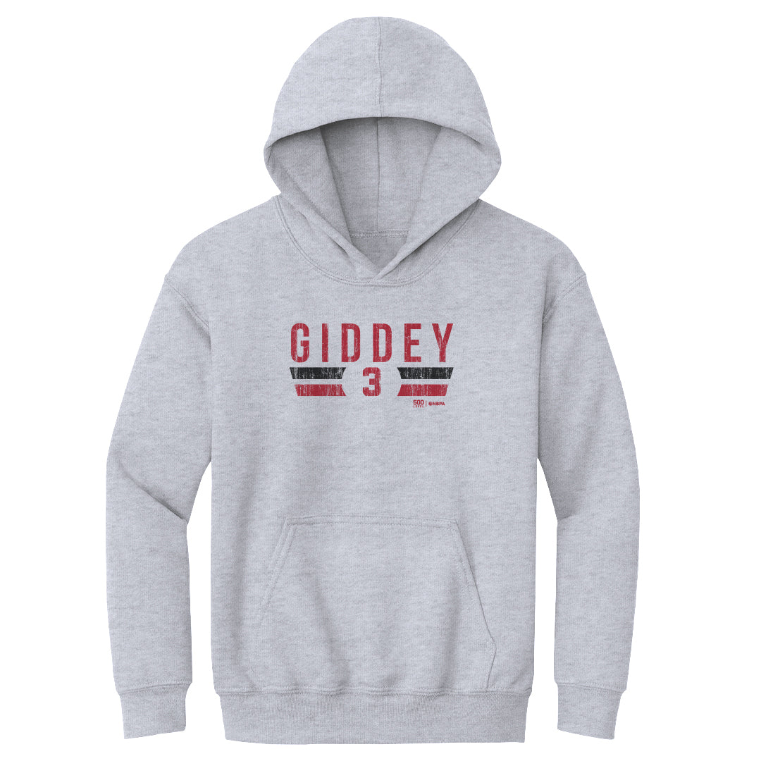 Josh Giddey Chicago Bulls Font