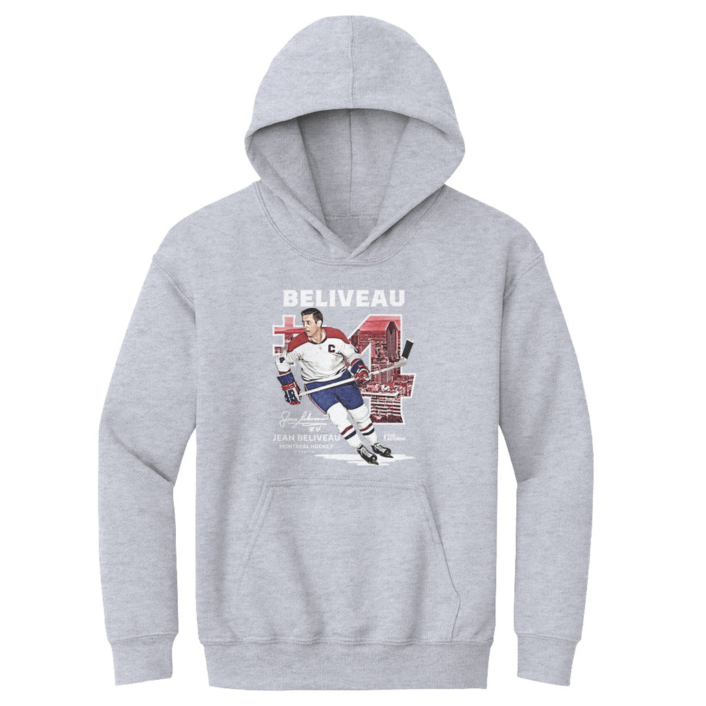 Jean Beliveau Montreal Throwback WHT