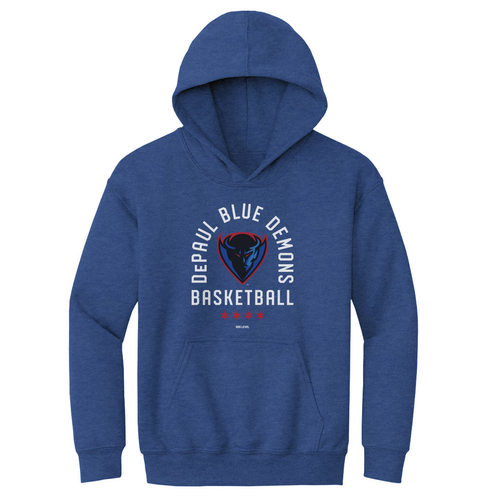 DePaul Blue Demons Basketball Arc WHT