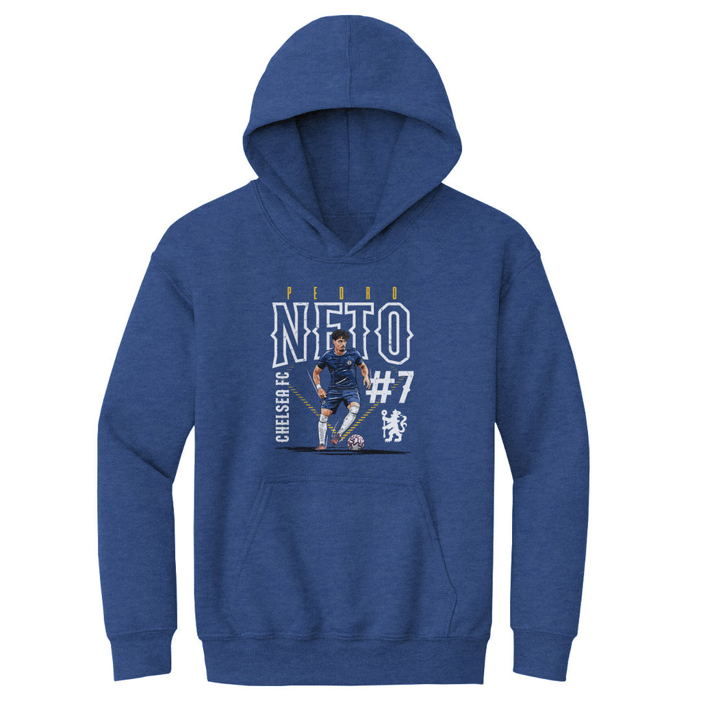Pedro Neto Chelsea FC Outline Number WHT