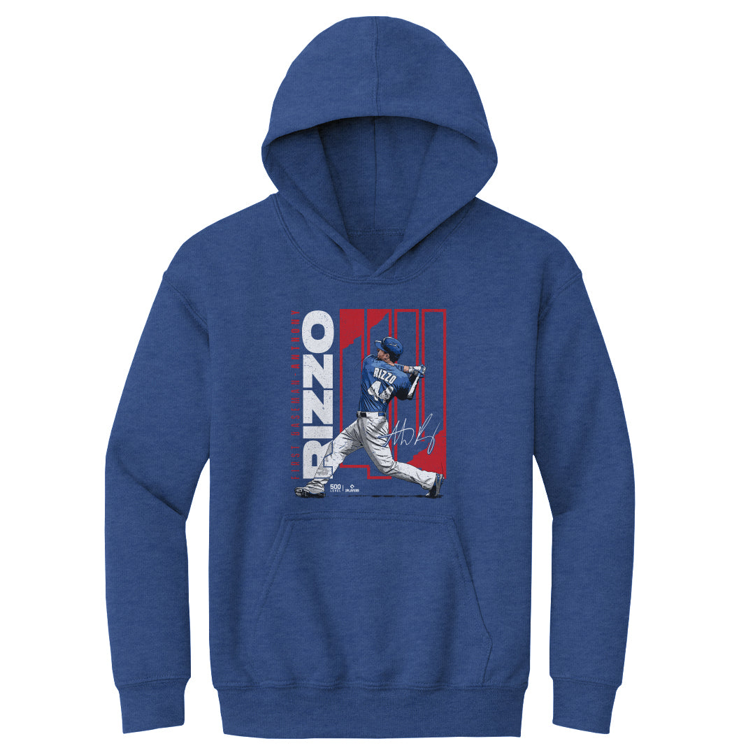 Anthony Rizzo Chicago C Stretch WHT