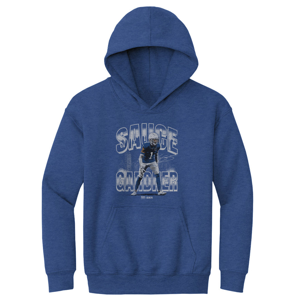 Sauce Gardner Indianapolis Skyline WHT