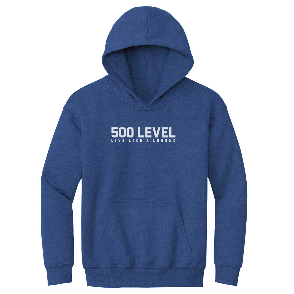 500 LEVEL Wordmark WHT