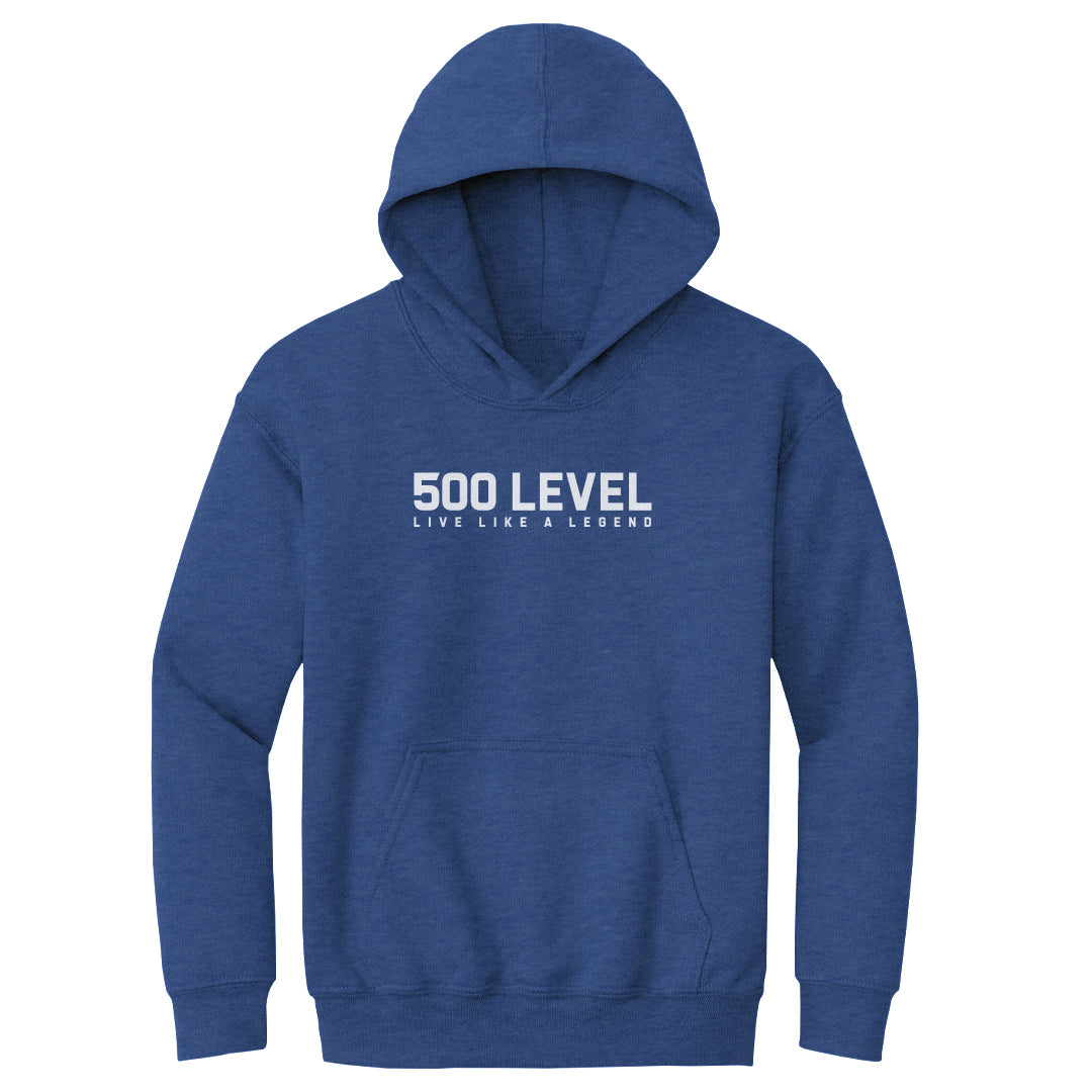 500 LEVEL Wordmark WHT