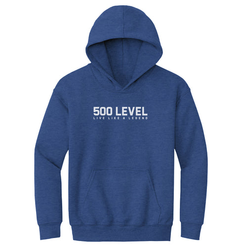 500 LEVEL Wordmark WHT