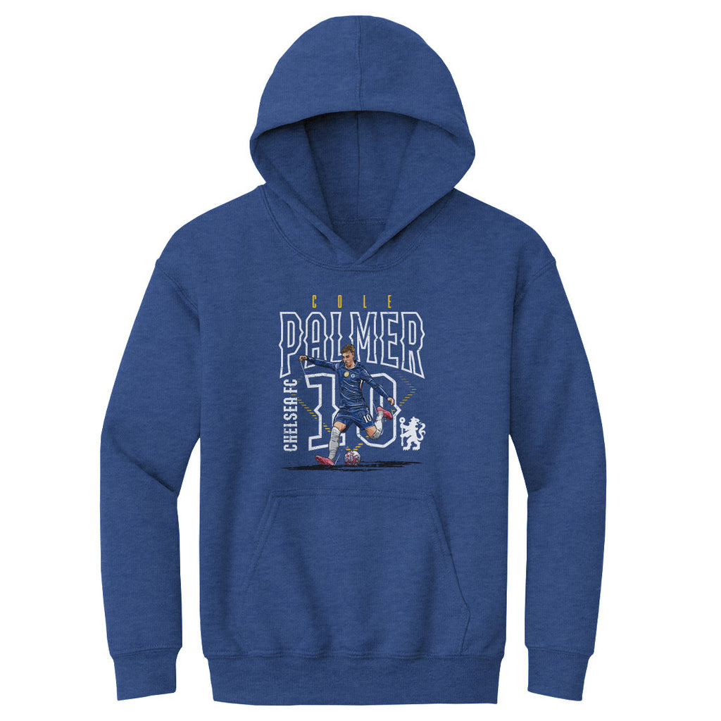 Cole Palmer Chelsea FC Outline Number WHT
