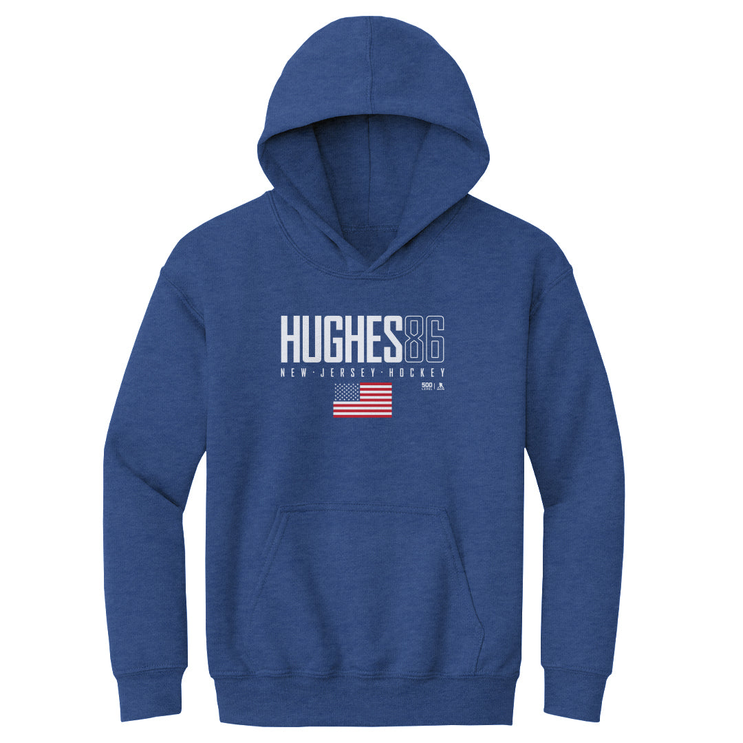 Jack Hughes New Jersey USA Elite WHT