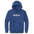 DePaul Blue Demons Wordmark White WHT