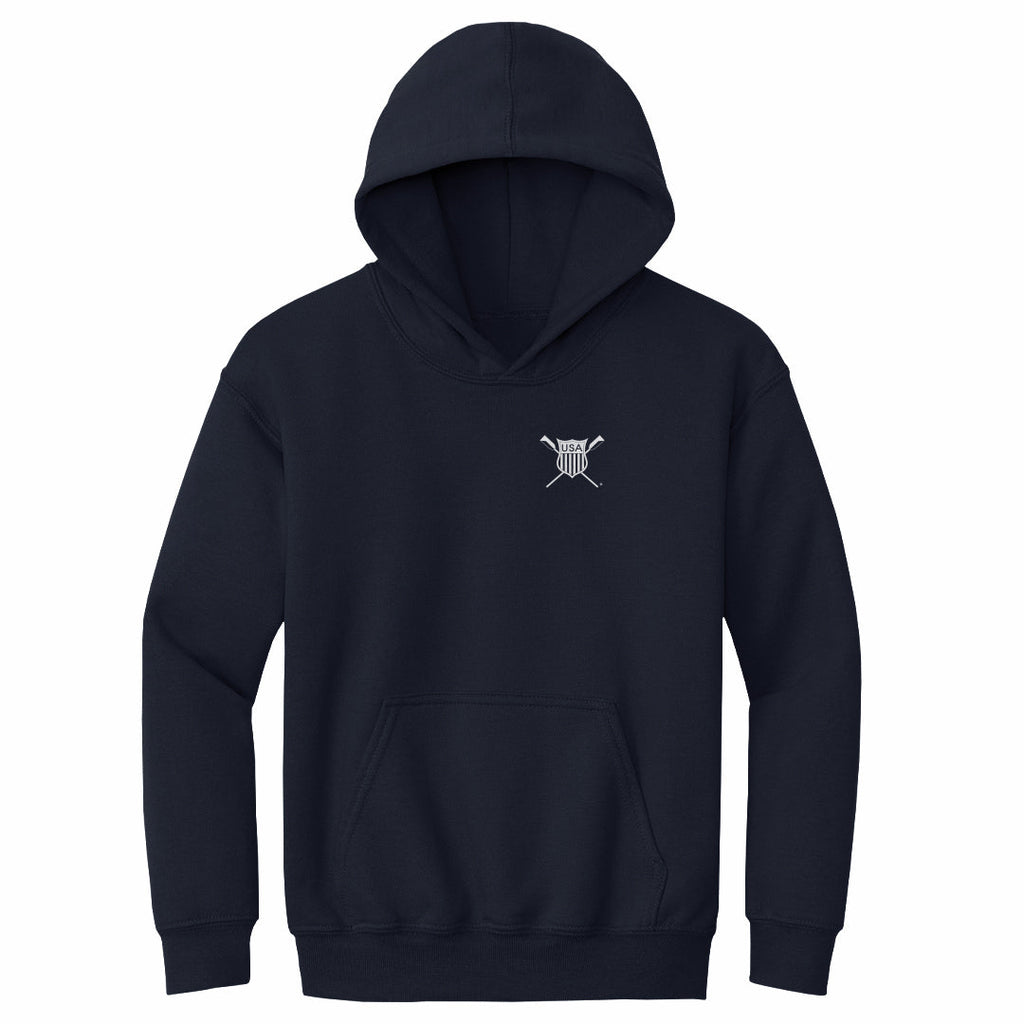 USRowing Emblem Pocket White WHT