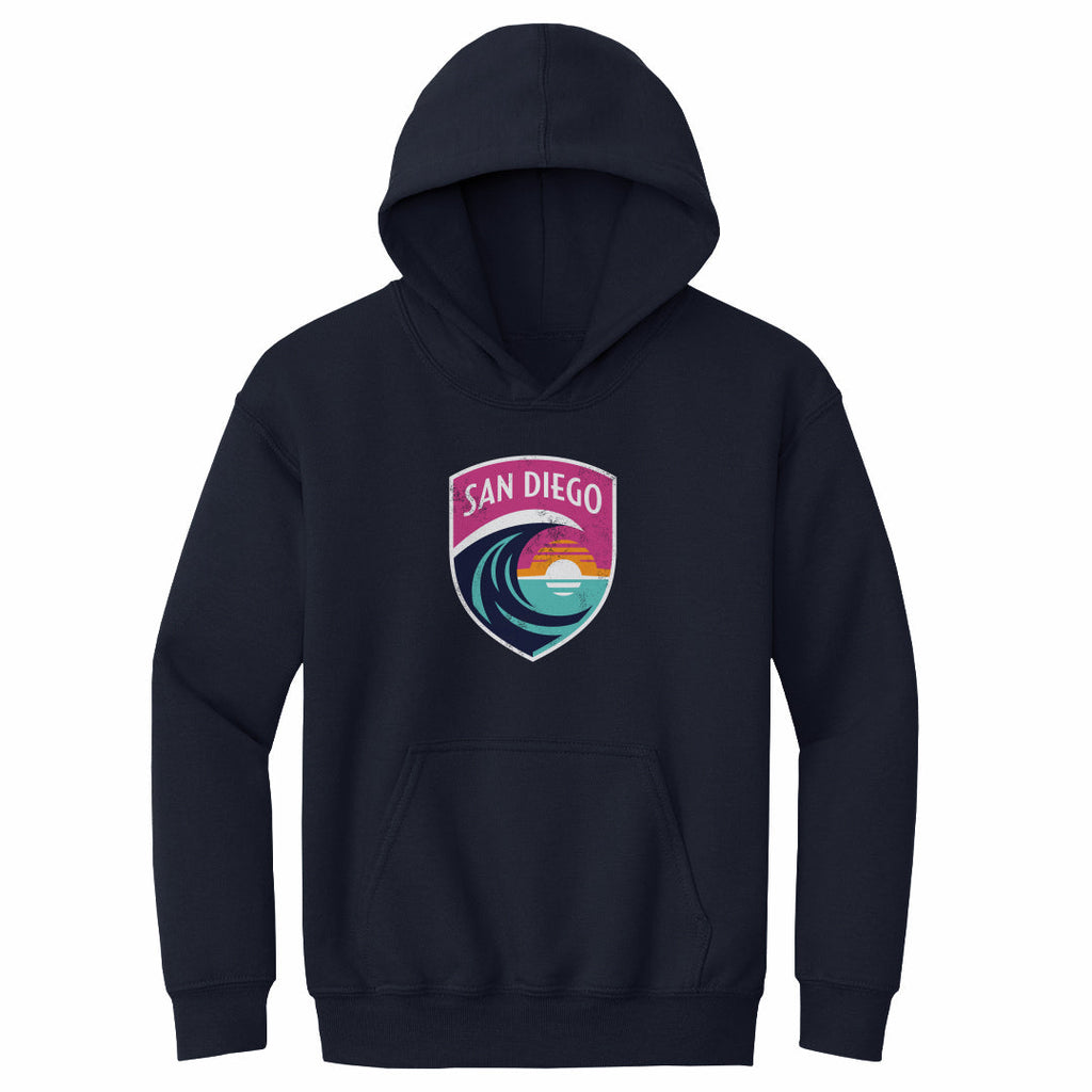 San Diego Wave FC Vintage Primary Logo WHT