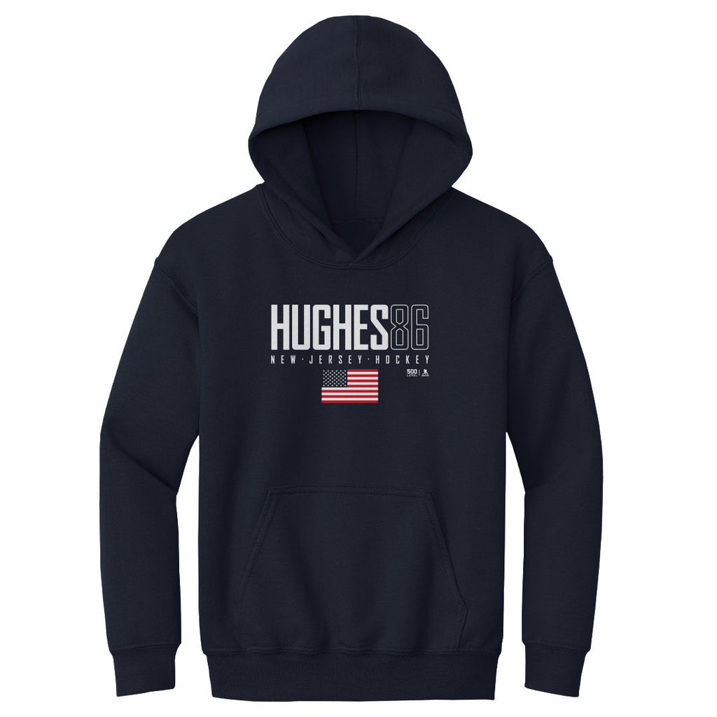 Jack Hughes New Jersey USA Elite WHT