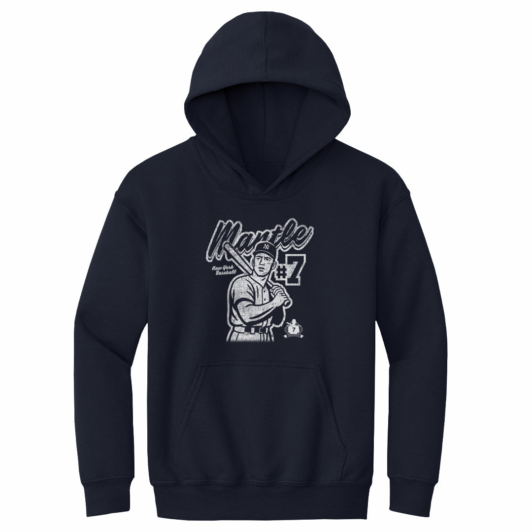 Mickey Mantle New York Y Retro WHT