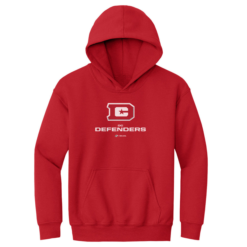 DC Defenders Primary Logo WHT