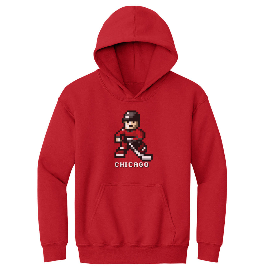 Chicago Hockey 8-bit WHT