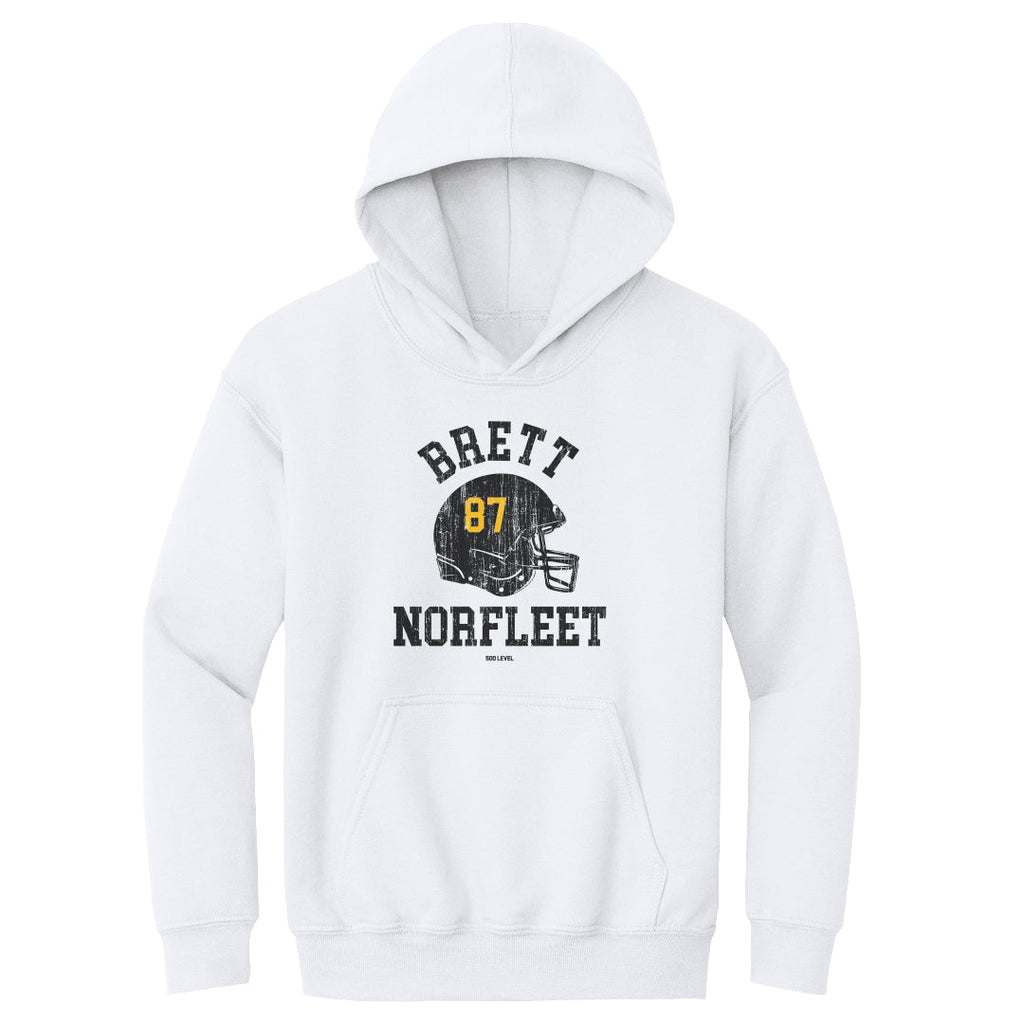 Brett Norfleet College Helmet Font