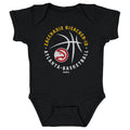 Zaccharie Risacher Atlanta Hawks Player Ball WHT