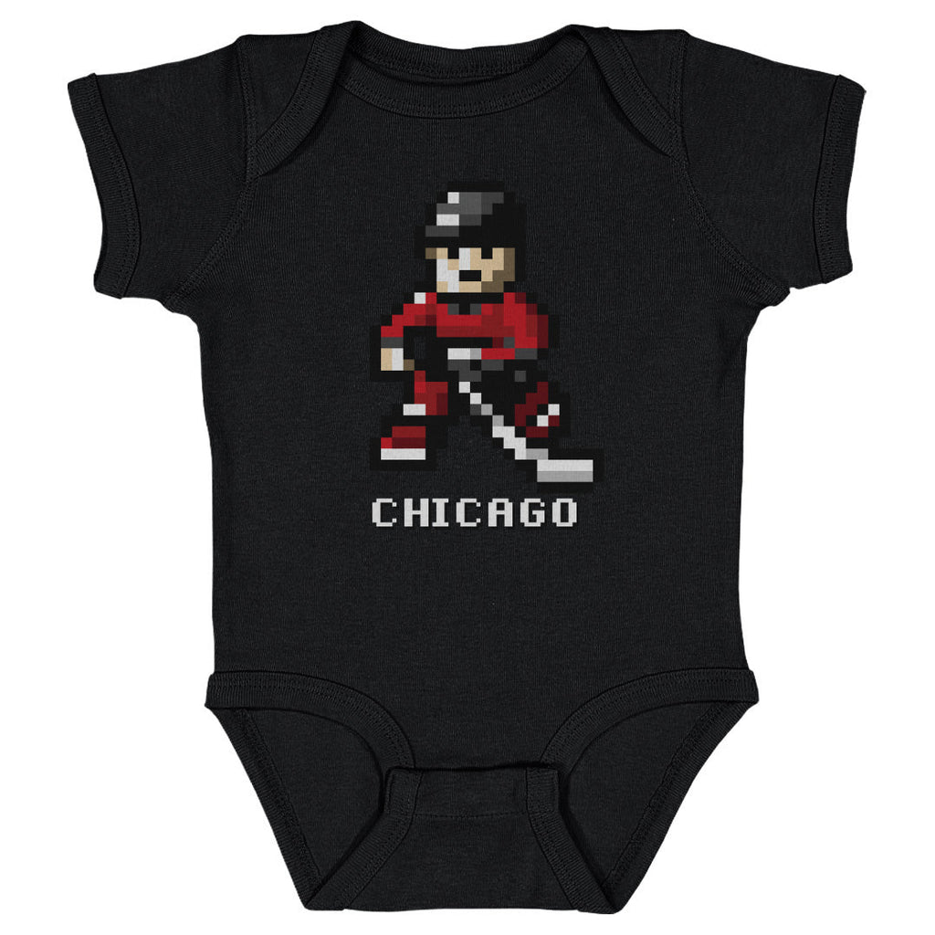 Chicago Hockey 8-bit WHT