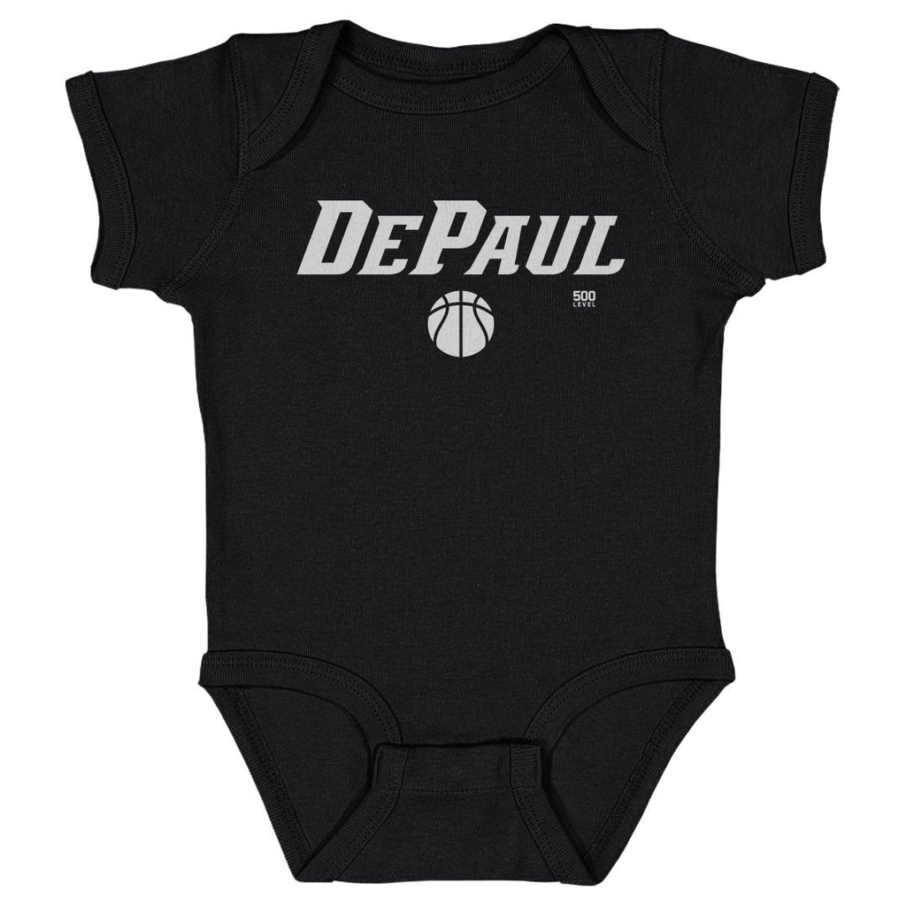 DePaul Blue Demons Basketball Minimalist WHT