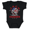 Jack Hughes New Jersey USA Flag Celebration WHT